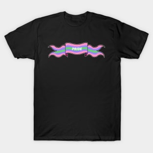 trigender pride banner T-Shirt